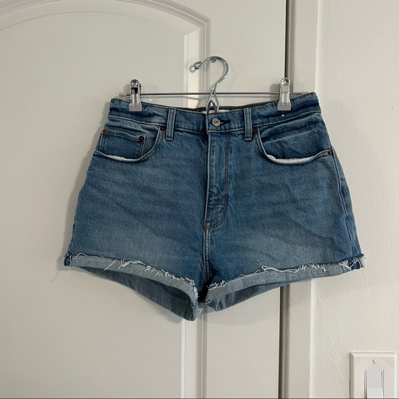 Abercrombie & Fitch Shorts Af High Rise Mom Short Curve Love 286